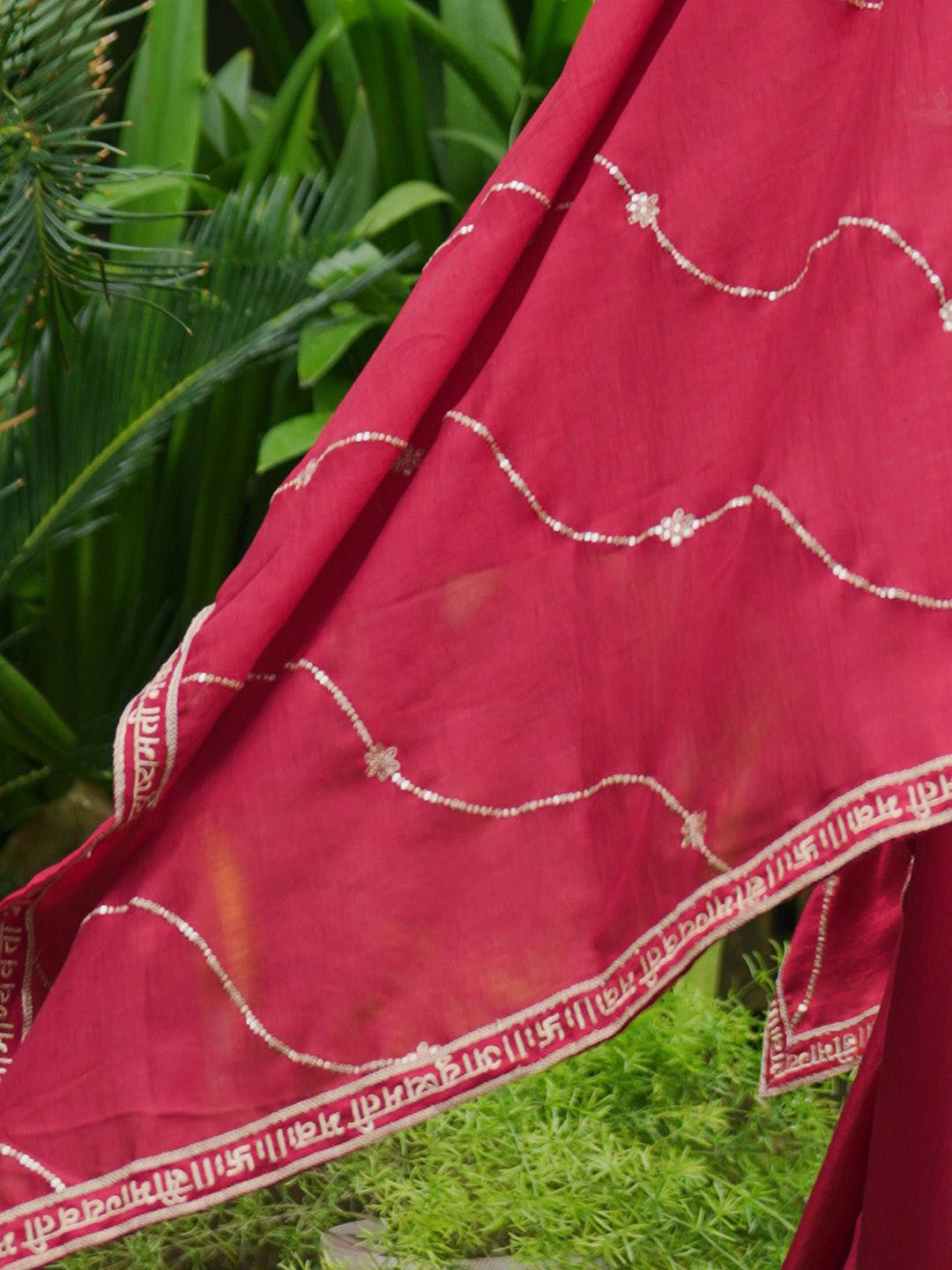 Women Ethnic Motifs Embroidered Empire Kurta with Trousers With Dupatta