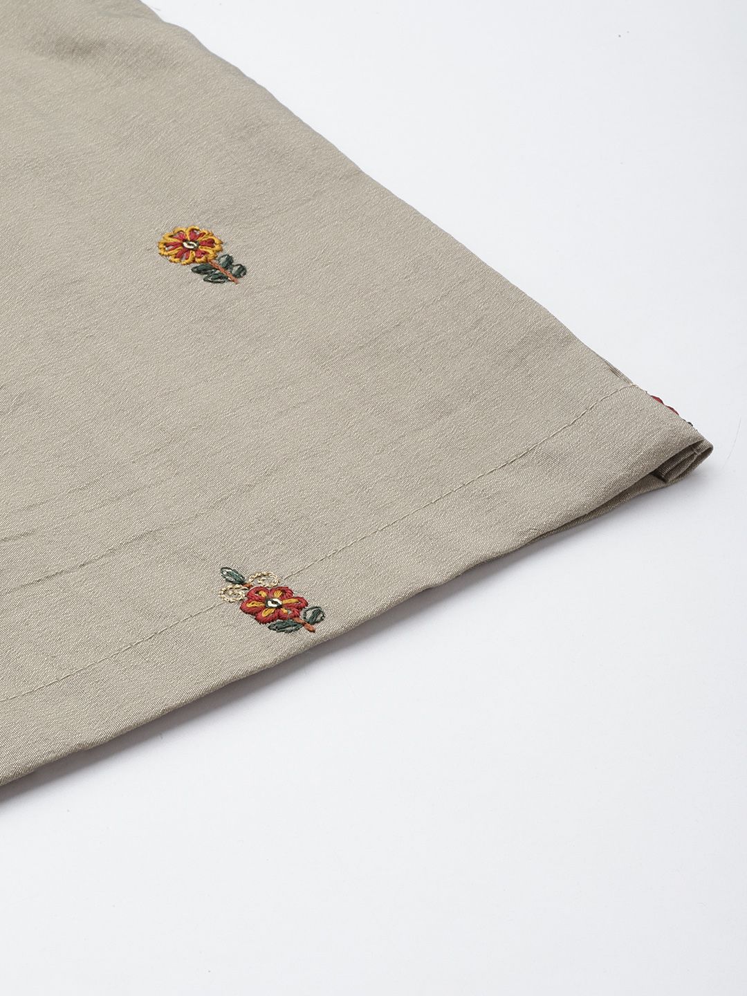 Dhiyona VA Floral Yoke Design Thread Work Kurta with Sharara & With Dupatta