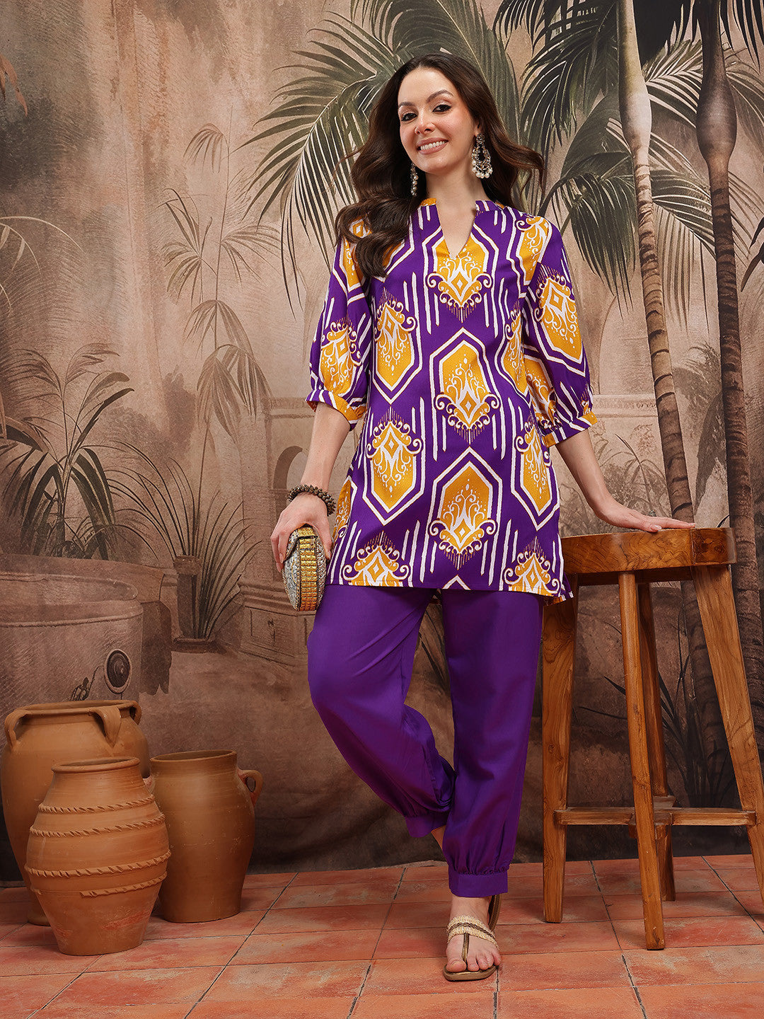 Printed Regular Kurti & Patiala