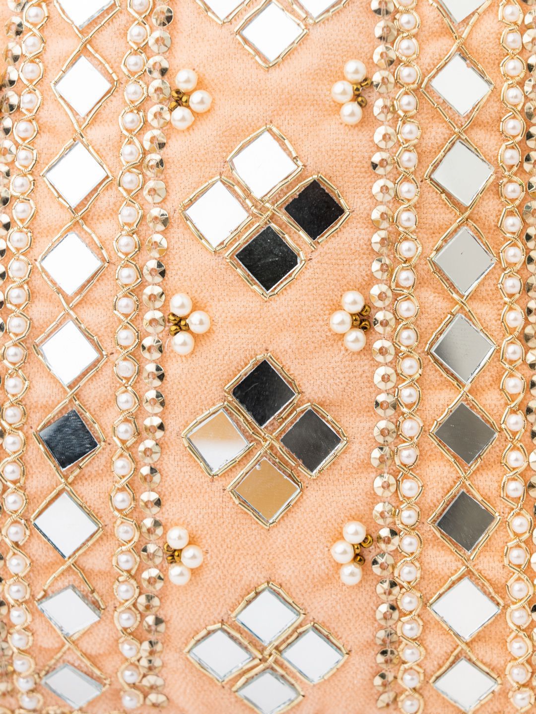 Dhiyona NR Embellished Potli Clutch
