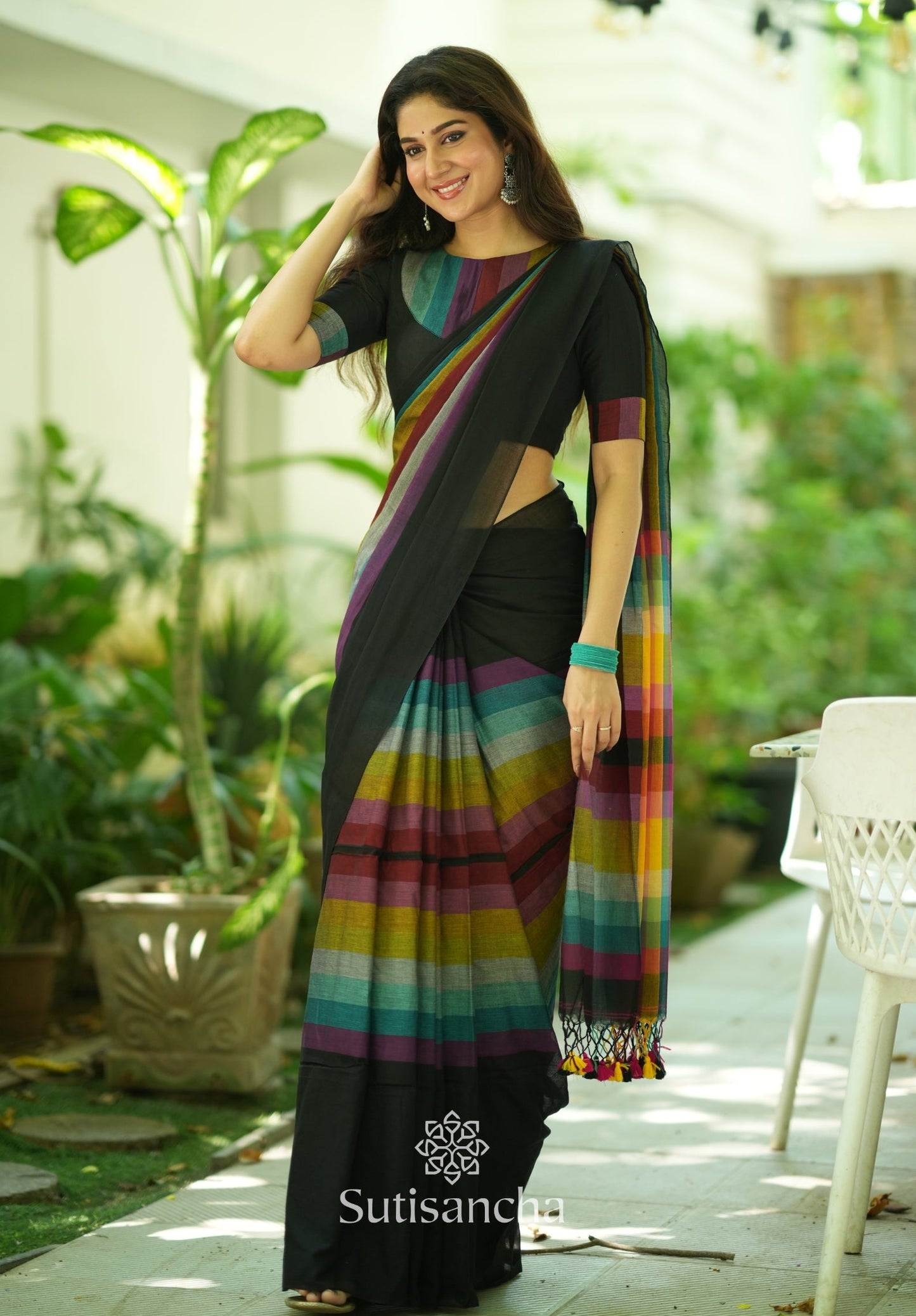 Dhiyona SS Mul Tones – Vibrant Checks Edition