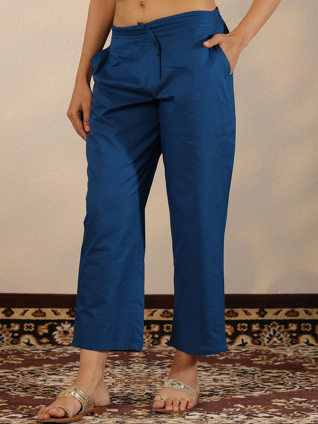 Women Ethnic Motifs Embroidered Kurta with Trousers & Dupatta