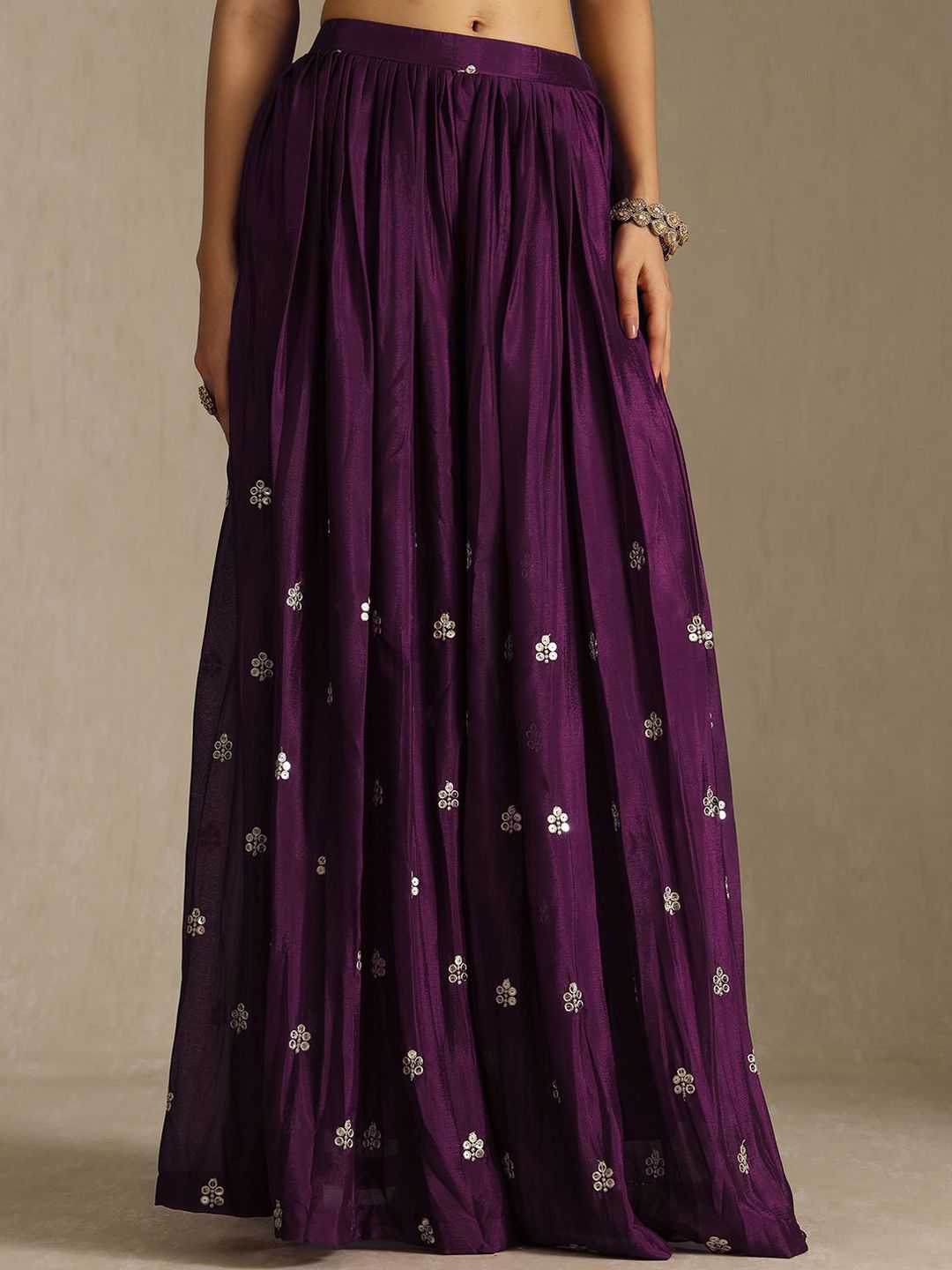 Dhiyona SO Women's Women Embroidered Regular Kurta with Palazzos & Dupatta