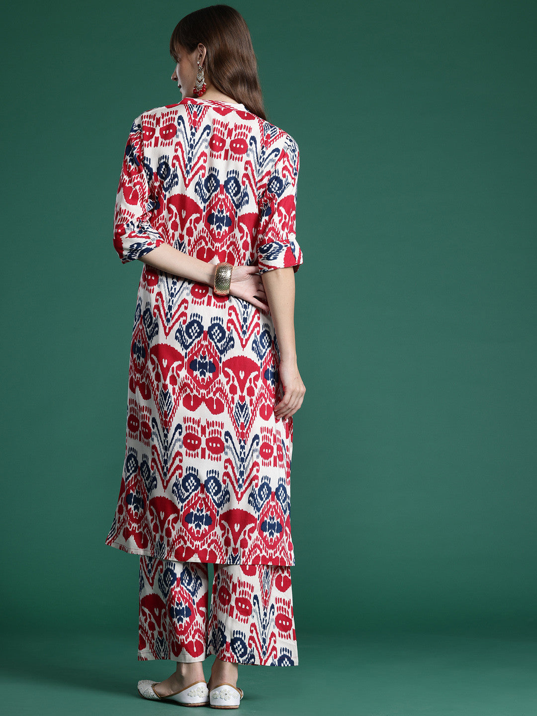 Ethnic Motifs Printed Kurta with Palazzos