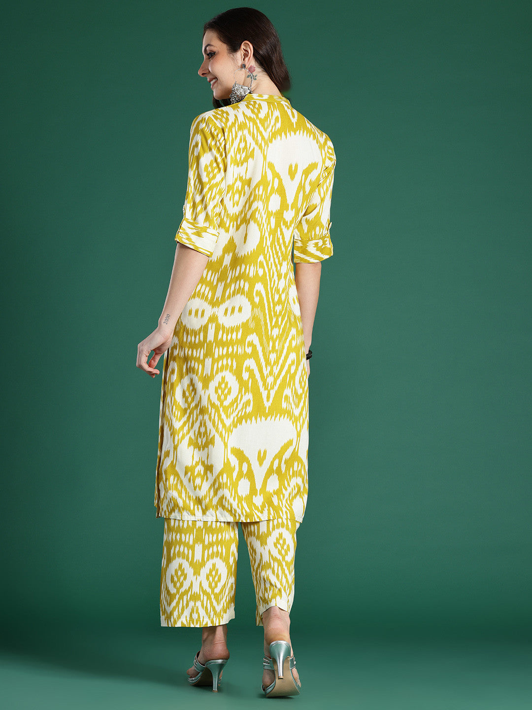 Women Printed Kurta with Palazzos
