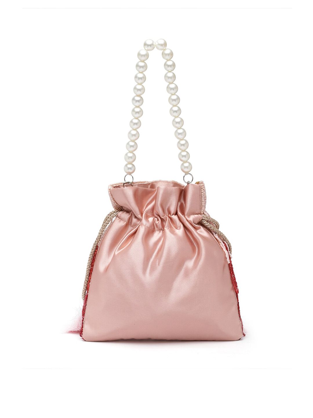 Dhiyona NR Embellished Tasselled Potli Clutch