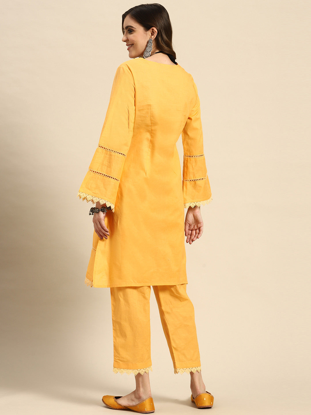 Pure Cotton Kurta with Trousers