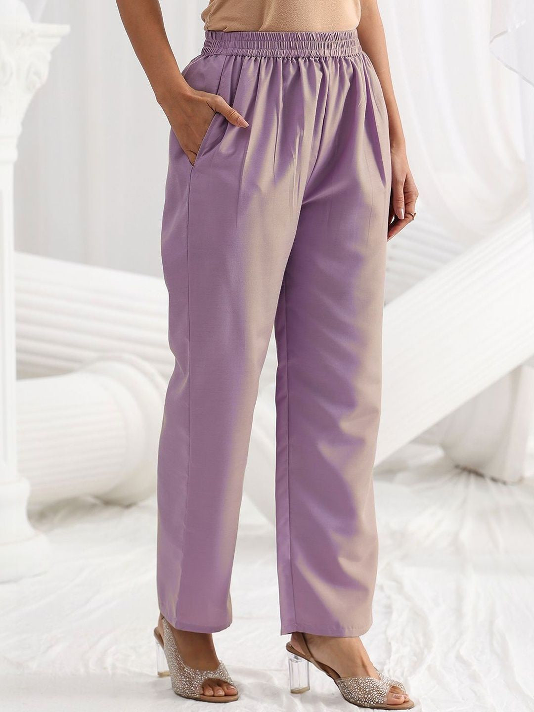 Women Ethnic Motifs Regular Kurta with Trousers & With Dupatta