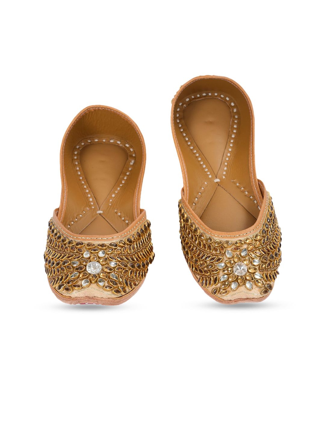 Dhiyona HOP Embellished Square Toe Velvet Majoris
