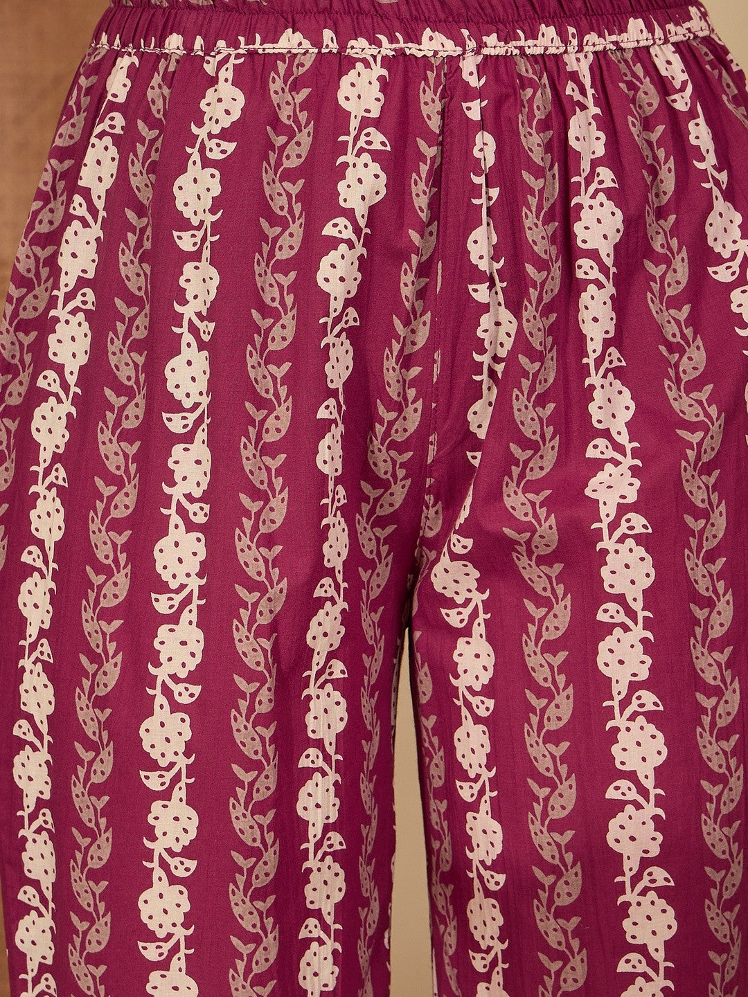Women Floral Printed Kurta with Palazzos & Dupatta