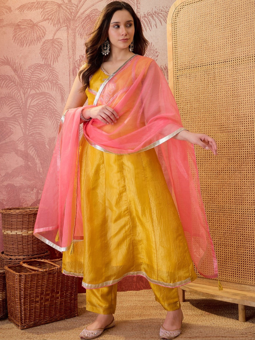 Embroidered Kurta Set