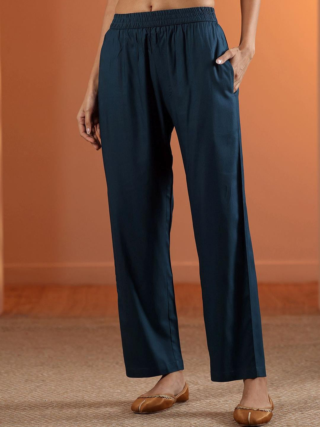 Women Ethnic Motifs Woven Design Regular Zari Kurta with Trousers & Dupatta