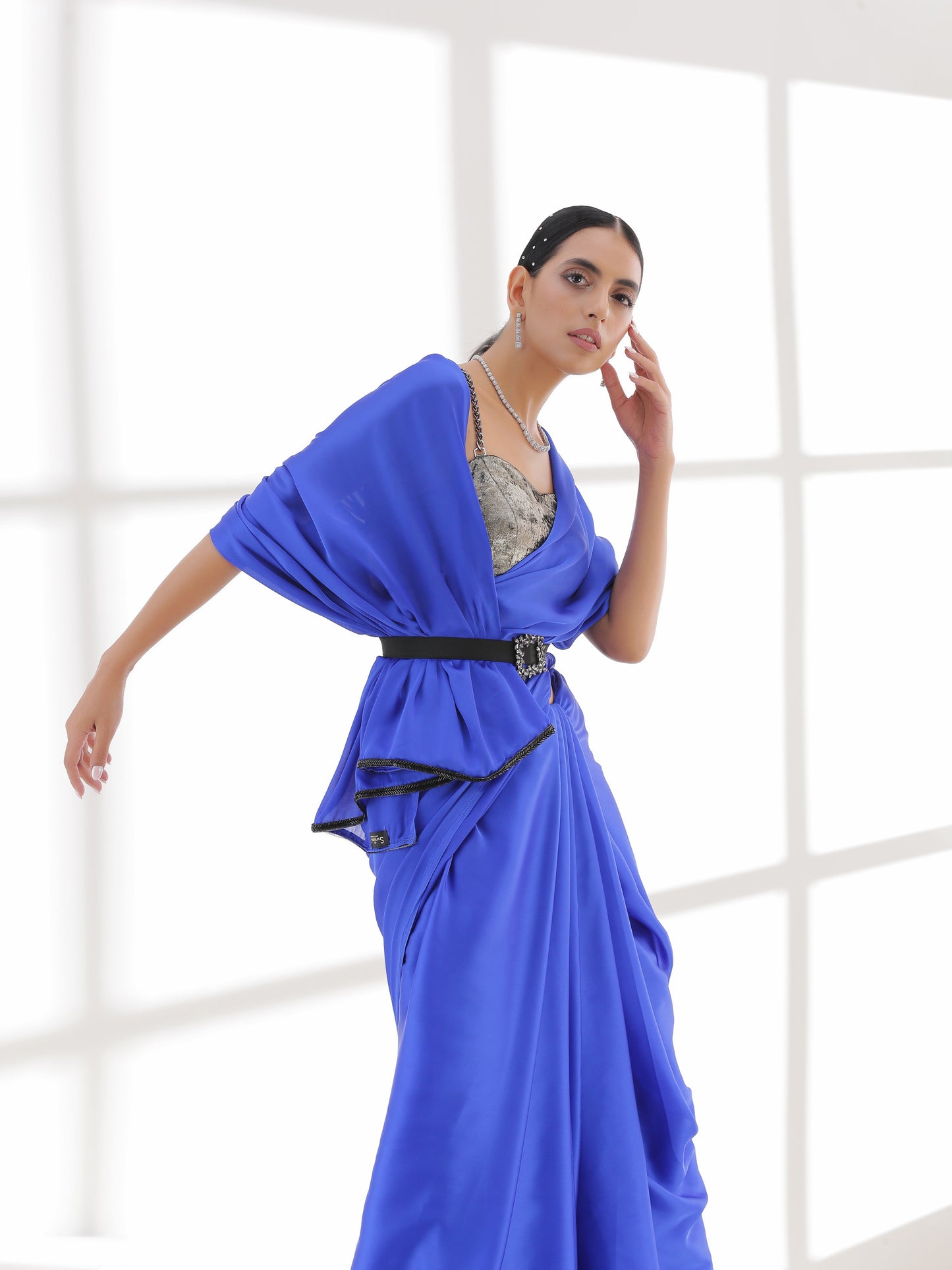Dhiyona ST Belt - Onyx Buckle Stretch Belt