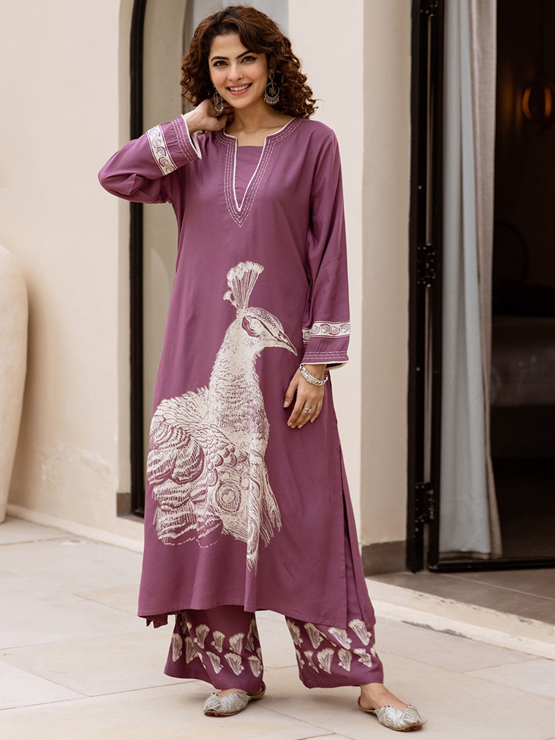 Women Printed Kurta Set
