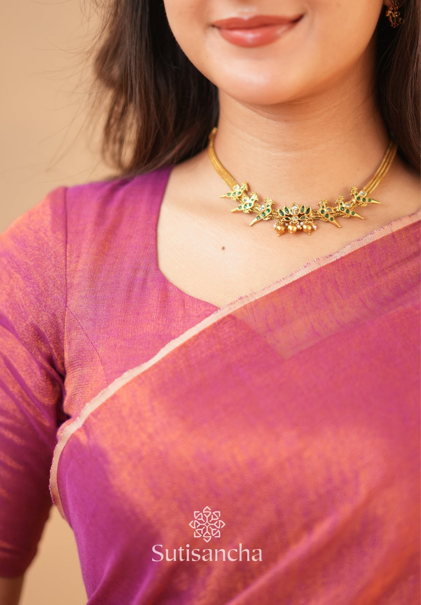Dhiyona SS Tissue Charm Light and Lustrous Linen Saree