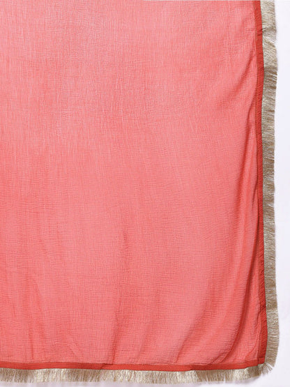 Dhiyona VA Women Embroidered Kurta with Palazzos & Dupatta
