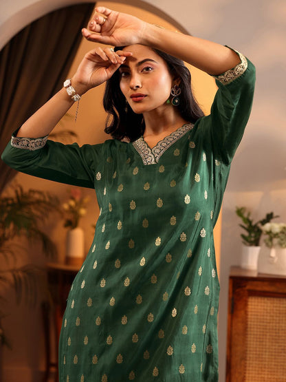 Dhiyona LL Women Ethnic Motifs Printed Kurta with Sharara & Dupatta