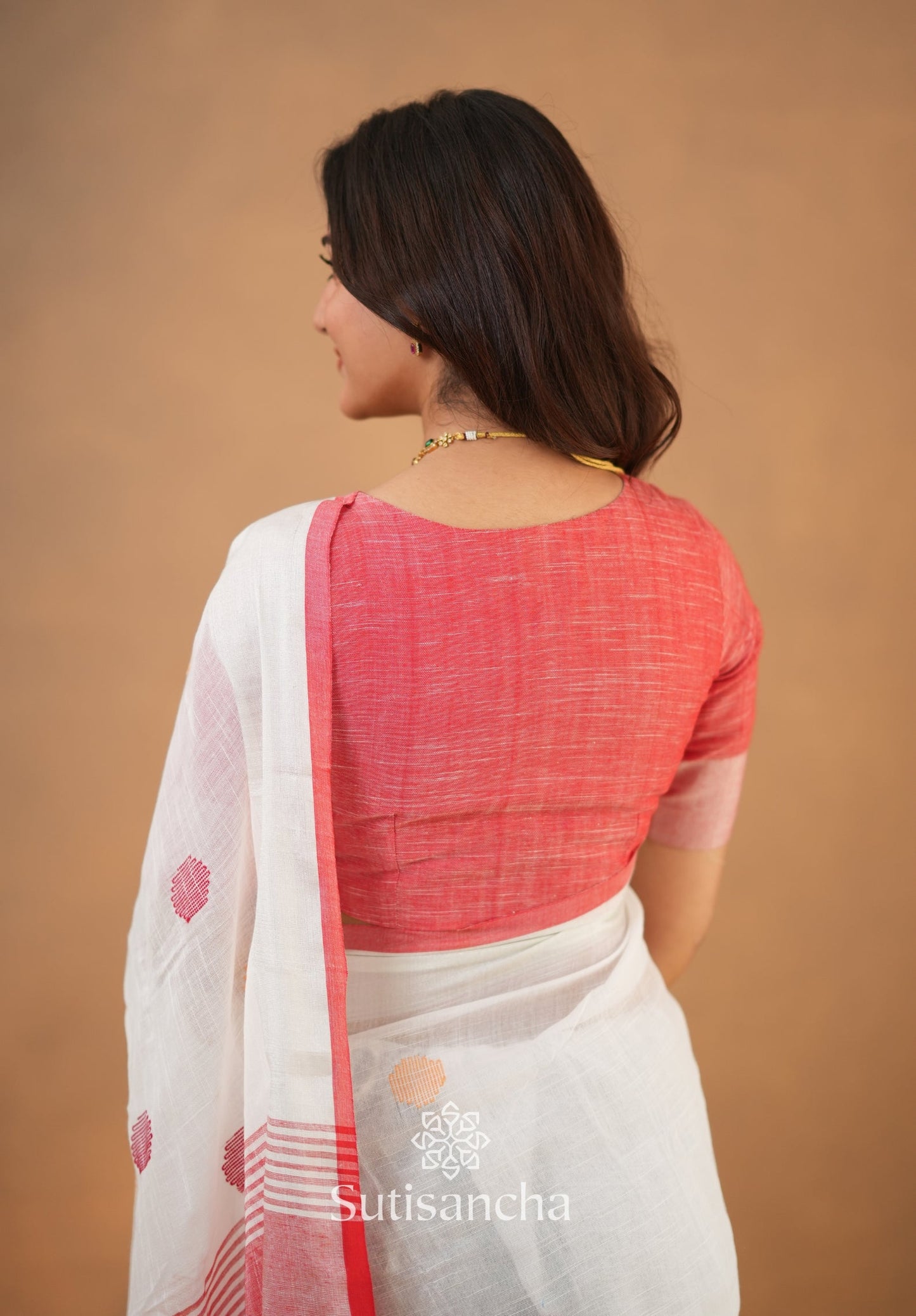 Dhiyona SS Sutisancha Woven Heritage Handloom Cotton Saree