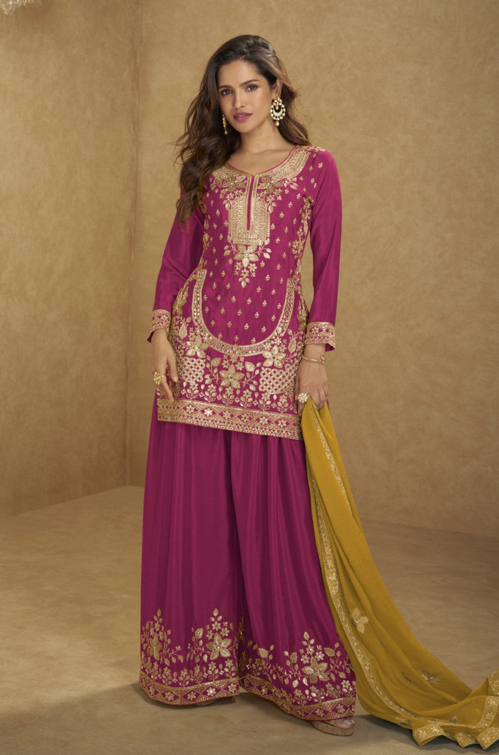 Imli cameo full work suit set