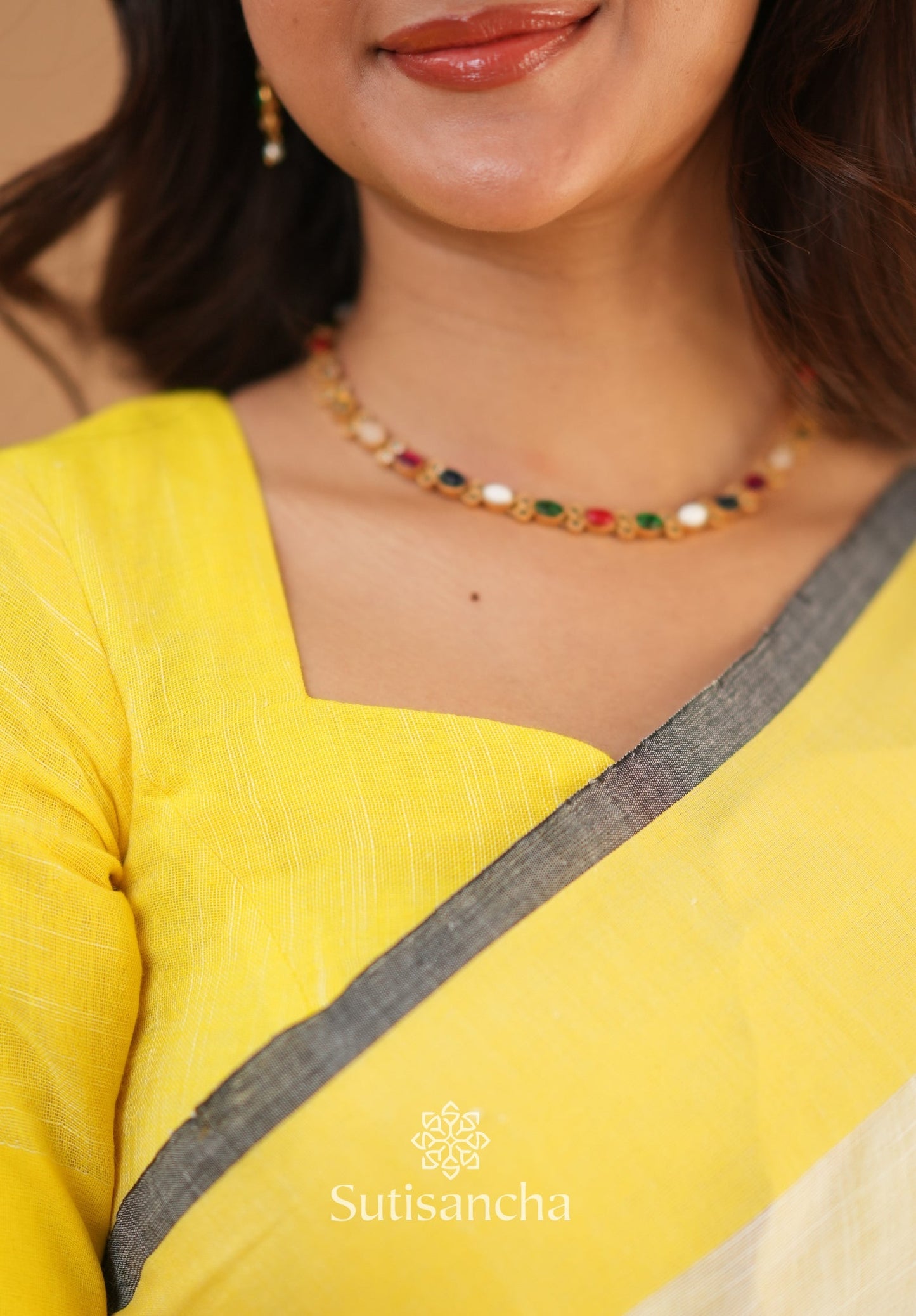 Dhiyona SS Sutisancha Woven Heritage Handloom Cotton Saree