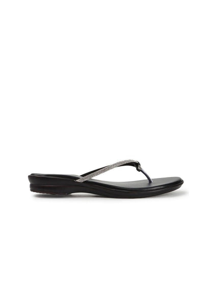 Dhiyona AK Women Embellished T-Strap Flats