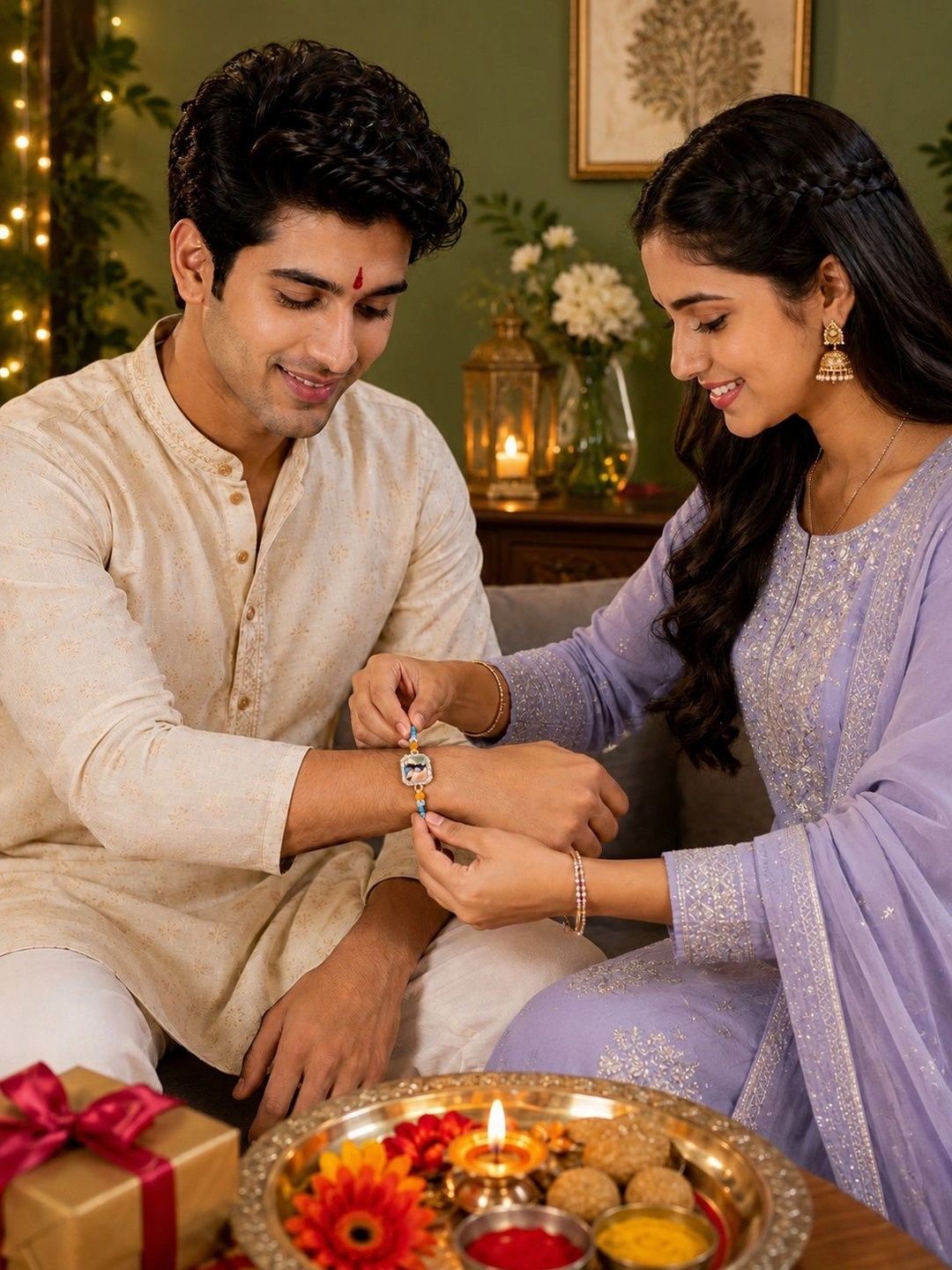 Dhiyona Thread Rakhi