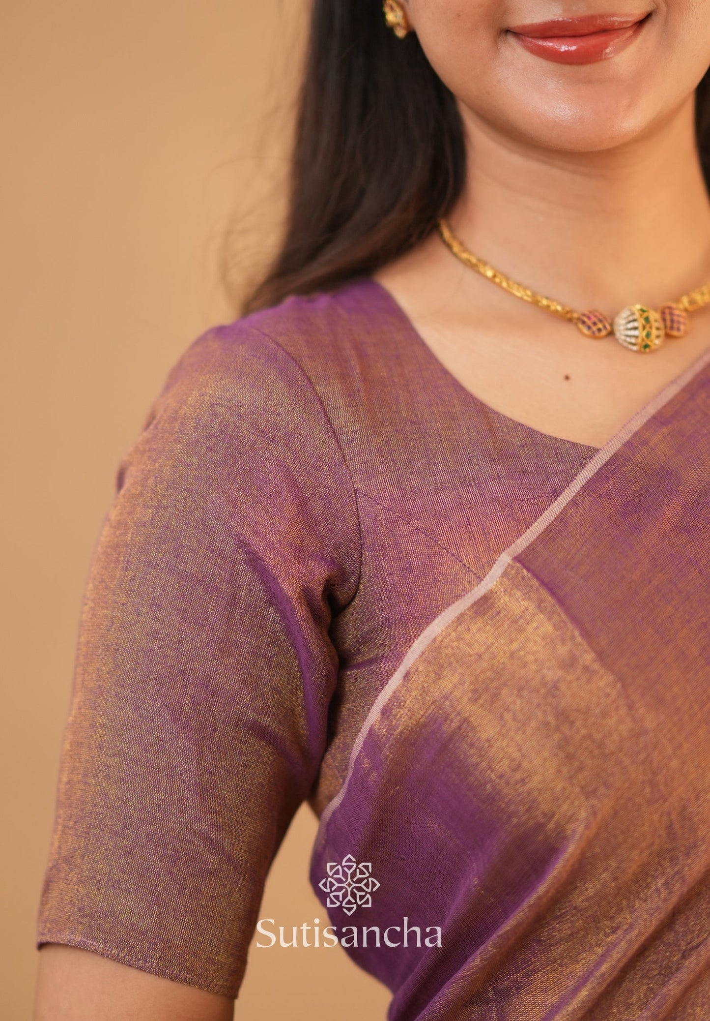 Dhiyona SS Tissue Charm Light and Lustrous Linen Saree