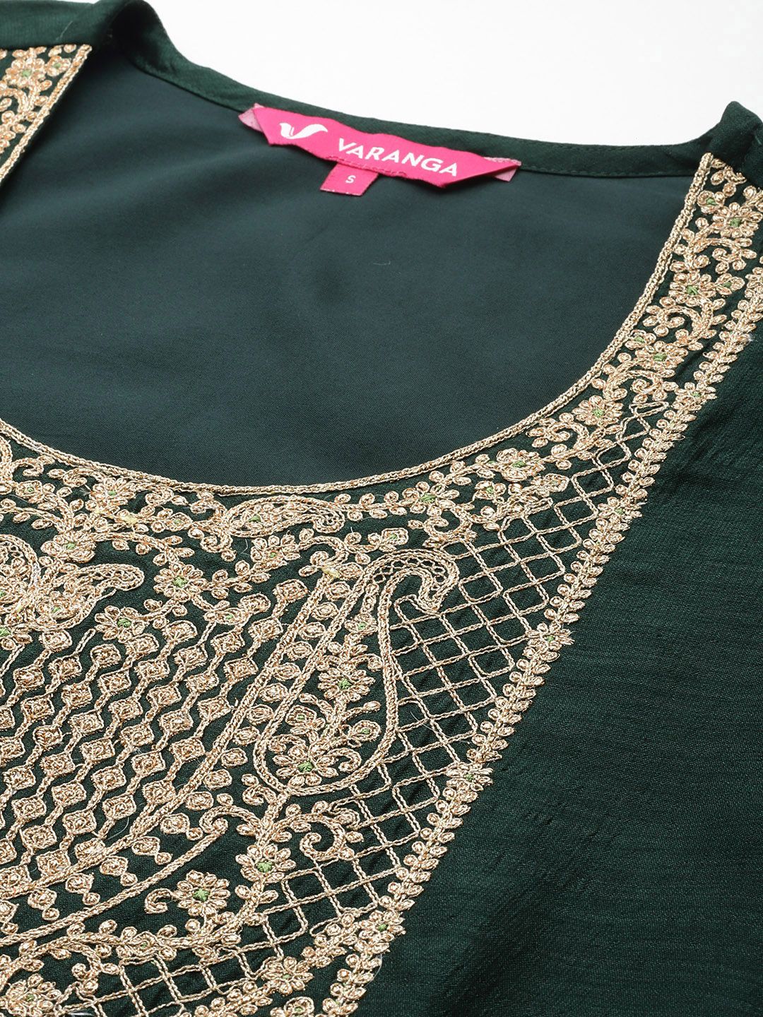 Dhiyona VA Women Ethnic Motifs Embroidered Regular Republic Day Kurta with Palazzos & With Dupatta