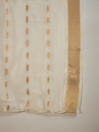 Women Floral Printed Empire Thread Work Kurta with Palazzos & With Dupatta