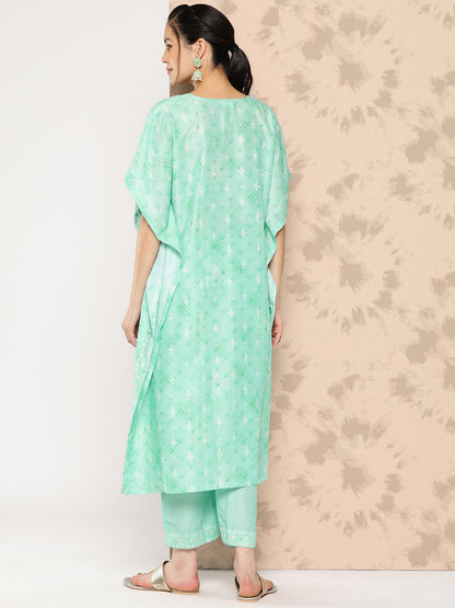 Ethnic Motifs Printed Regular Kurta with Trousers