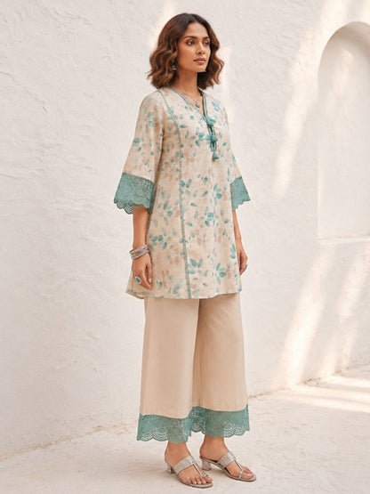 Swades sea cotton co-ord set