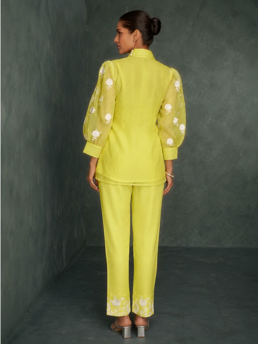 Saba Finch Embroidered 3 pc Co-ord Set