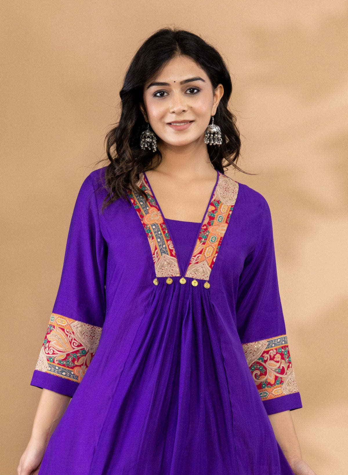 Mika Orchid Kurta Pant Set