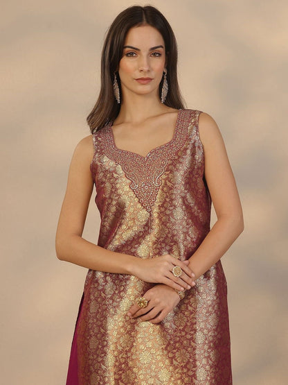 Dhiyona LL Women Regular Kurta with Palazzos & With Dupatta