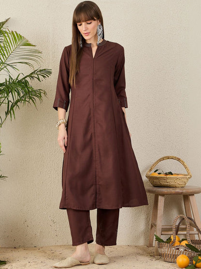 Women Regular Kurta with Trousers