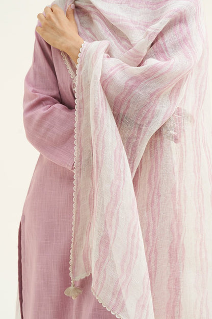 Women's Zephyr Rose with Ivory Embroidery Salwar Suit