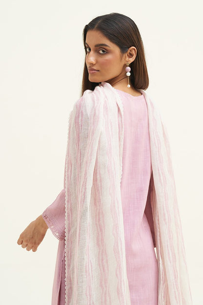 Women's Zephyr Rose with Ivory Embroidery Salwar Suit