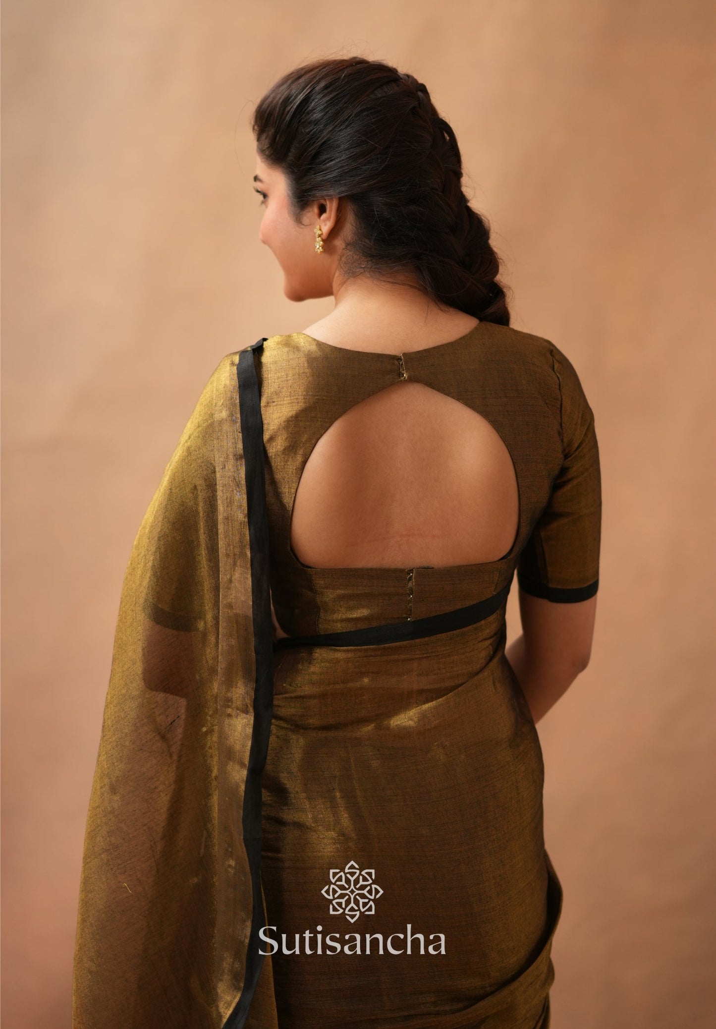 Dhiyona SS Woven Poetry Artisanal Handloom Tissue Cotton Saree