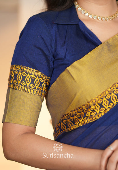 Dhiyona SS Timeless Weave Bengal Cotton Saree by Sutisancha