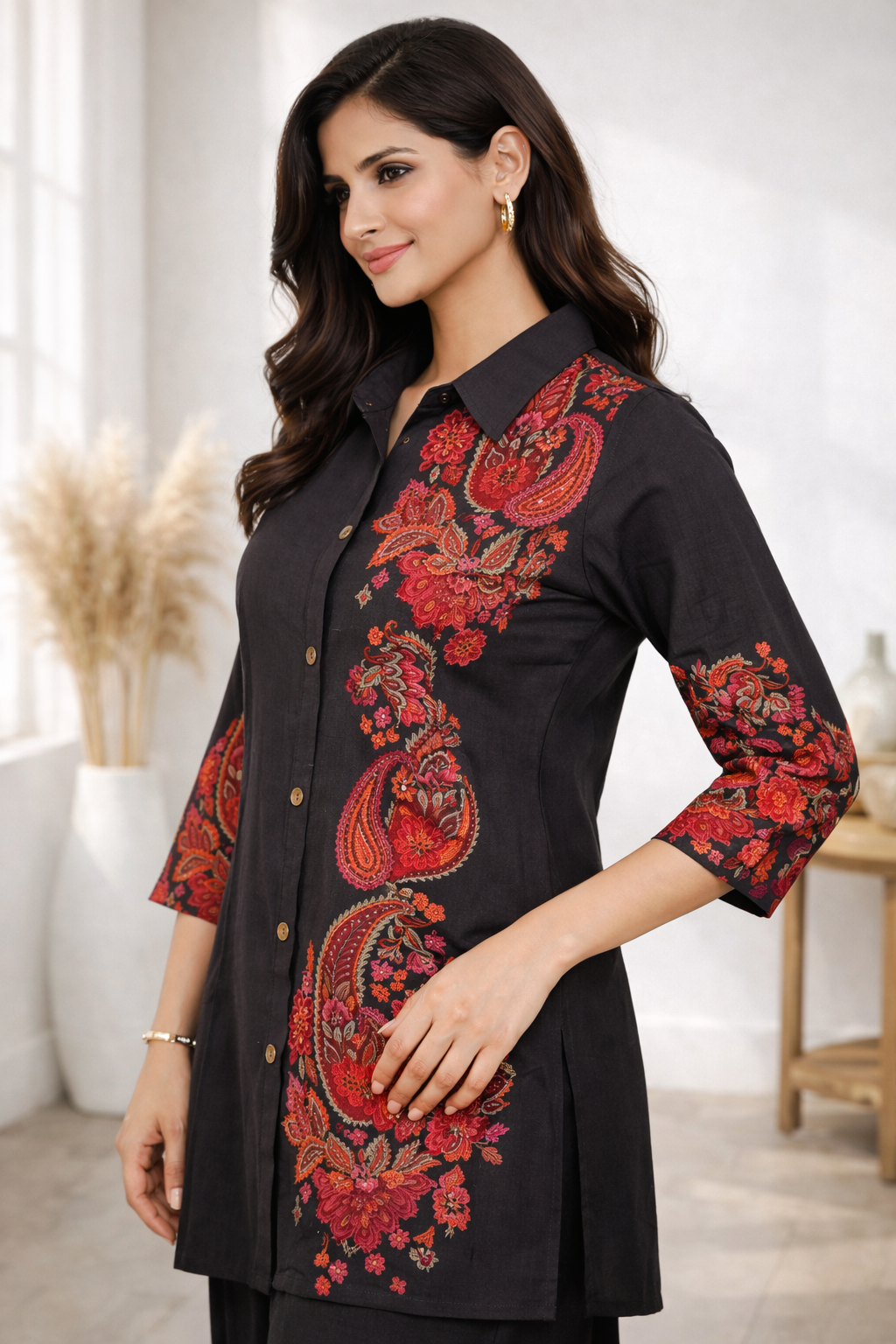 Reet Coffee Paisley Co-Ord Set