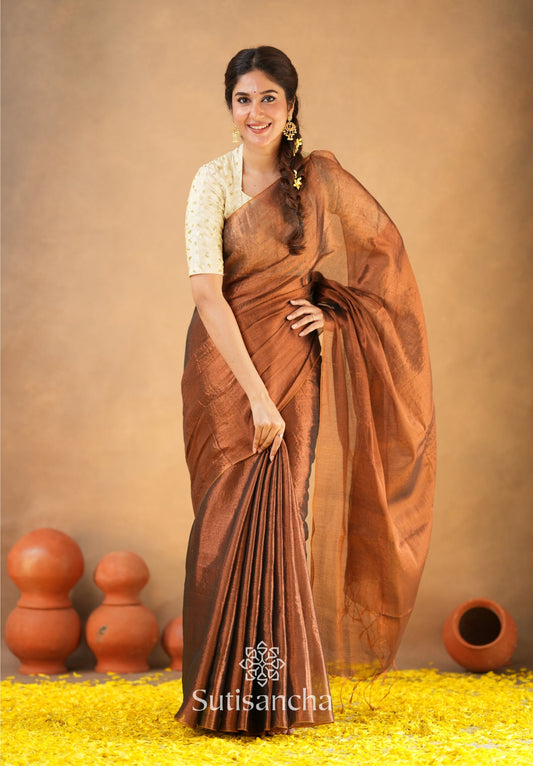 Dhiyona SS Beads Bloom Tissue Elegance