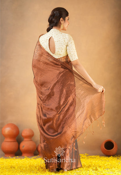 Dhiyona SS Beads Bloom Tissue Elegance