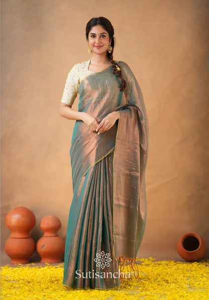 Dhiyona SS Beads Bloom Tissue Elegance