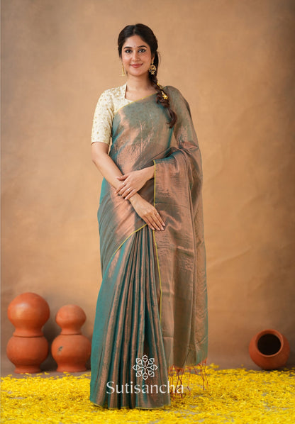 Dhiyona SS Beads Bloom Tissue Elegance