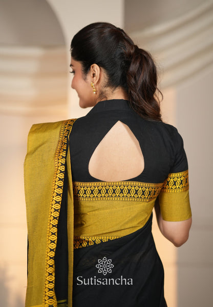 Dhiyona SS Timeless Weave Bengal Cotton Saree by Sutisancha