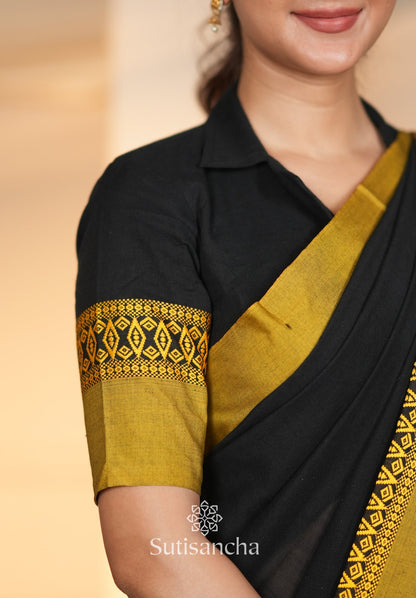 Dhiyona SS Timeless Weave Bengal Cotton Saree by Sutisancha