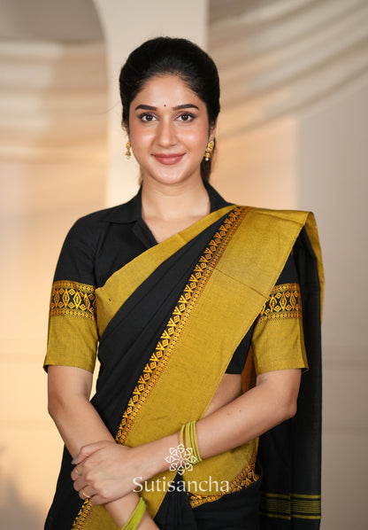 Dhiyona SS Timeless Weave Bengal Cotton Saree by Sutisancha