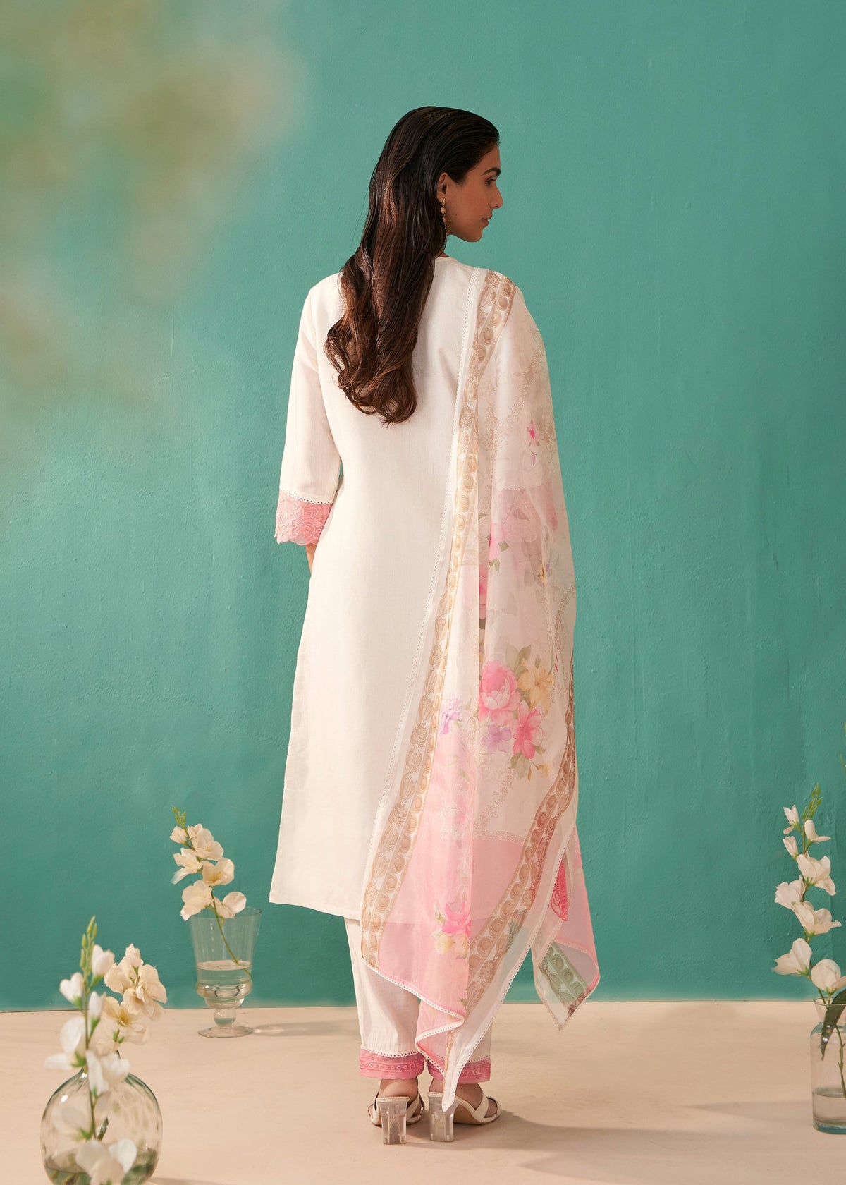 Nadira Angel Embroidered Lawn Suit Set