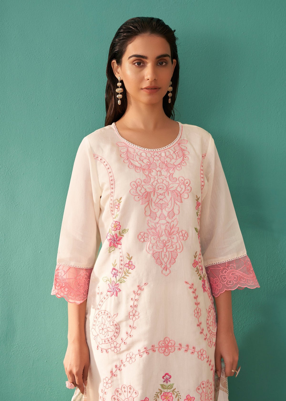 Nadira Angel Embroidered Lawn Suit Set