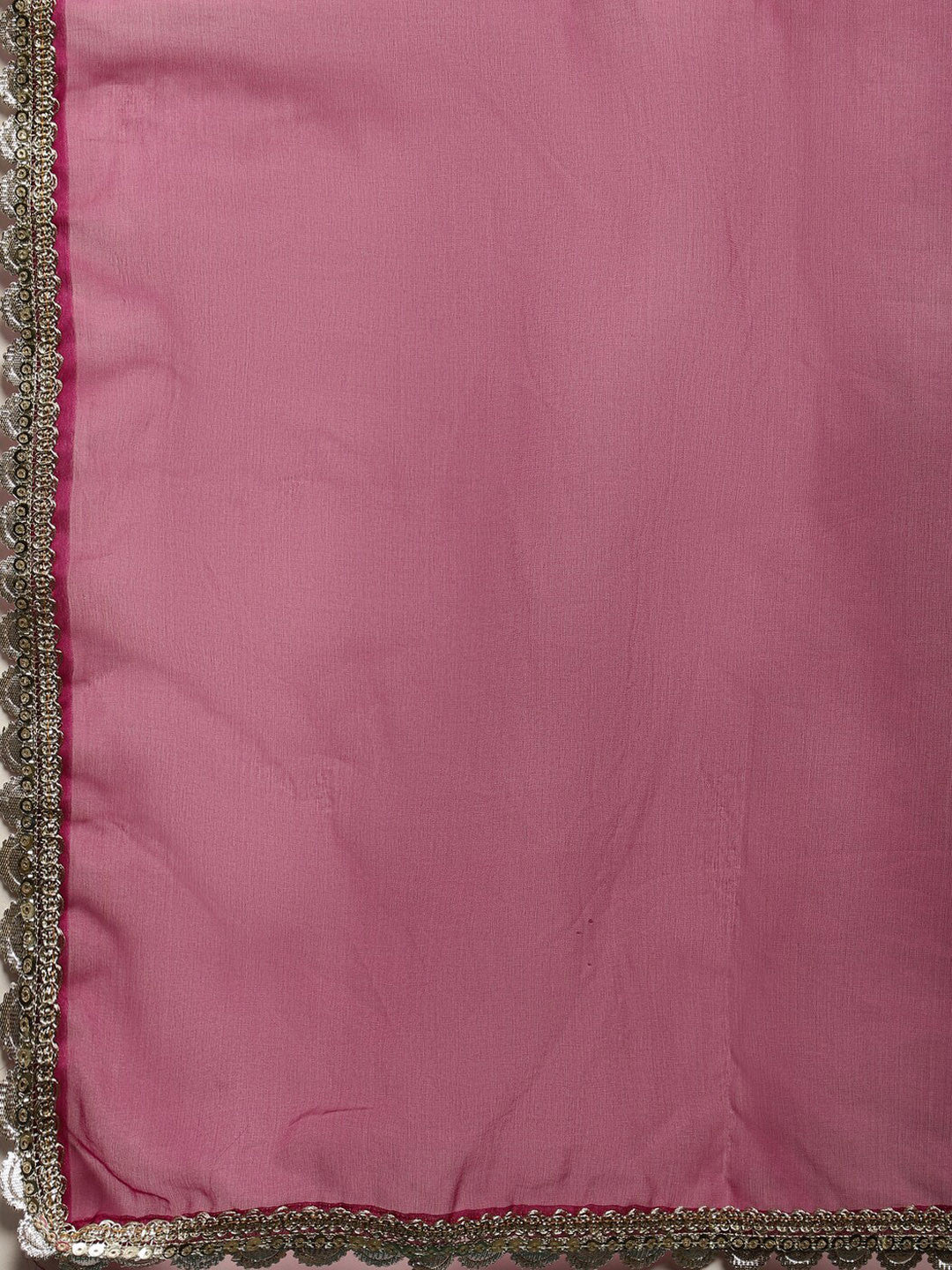 Ethnic Motifs Embroidered Sequined Kurta With Trousers & Dupatta